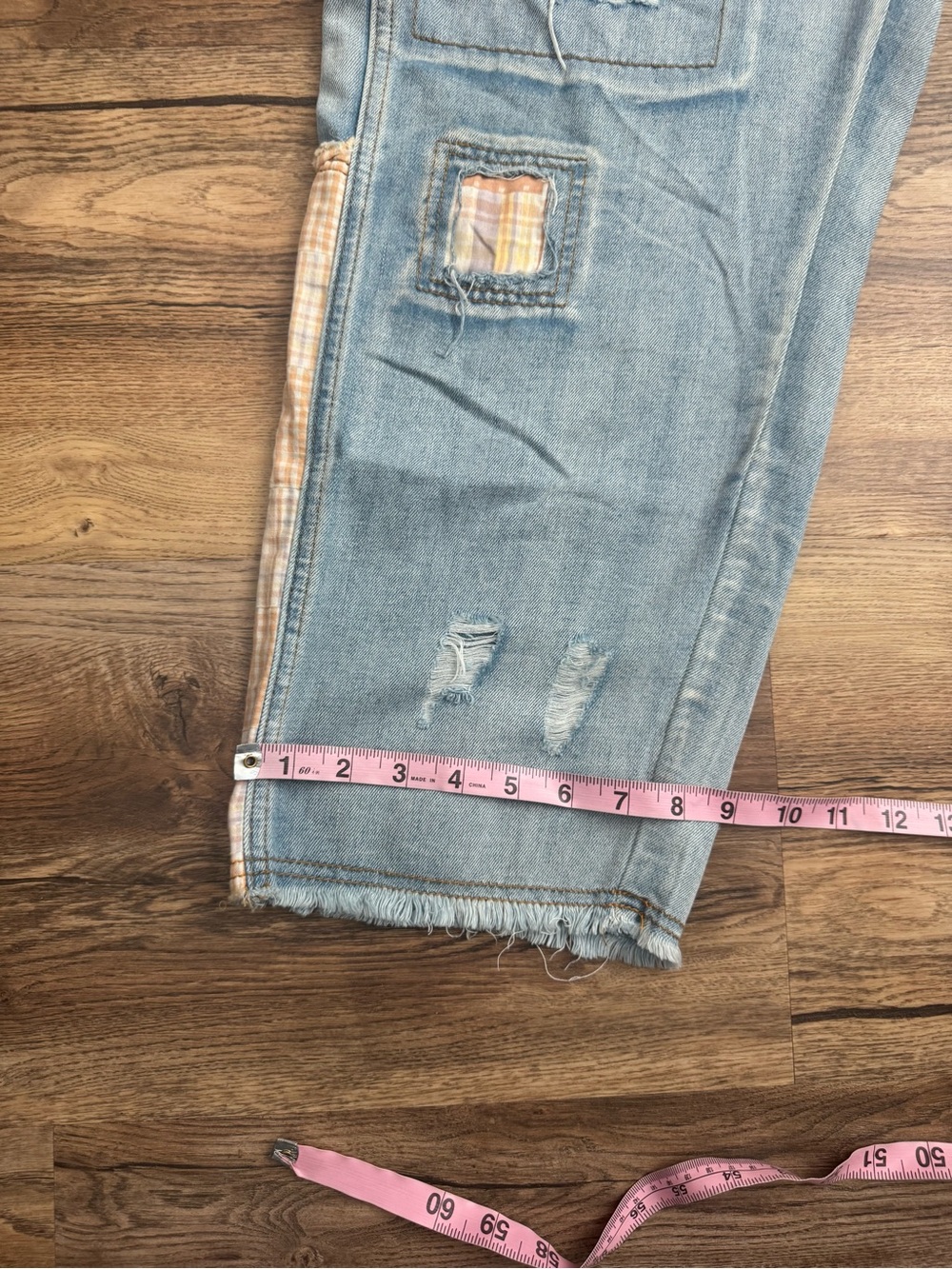 POL Offshore Patchwork Detail Pants Size Large - Picture 10 of 16